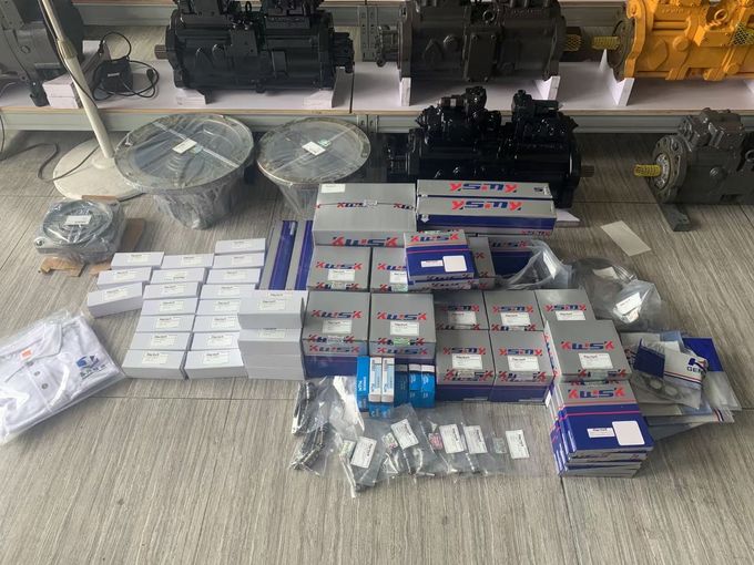 Εκσκαφέων υδραυλικά ανταλλακτικών K3V112 κυλίνδρων εμβόλων εσωτερικά μέρη 12 αντλιών άξονων κύρια
