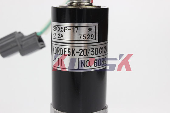K3V112 βαλβίδα σωληνοειδών εκσκαφέων Kobelco sk250-8 KDRDE5K-20/30C12A-111